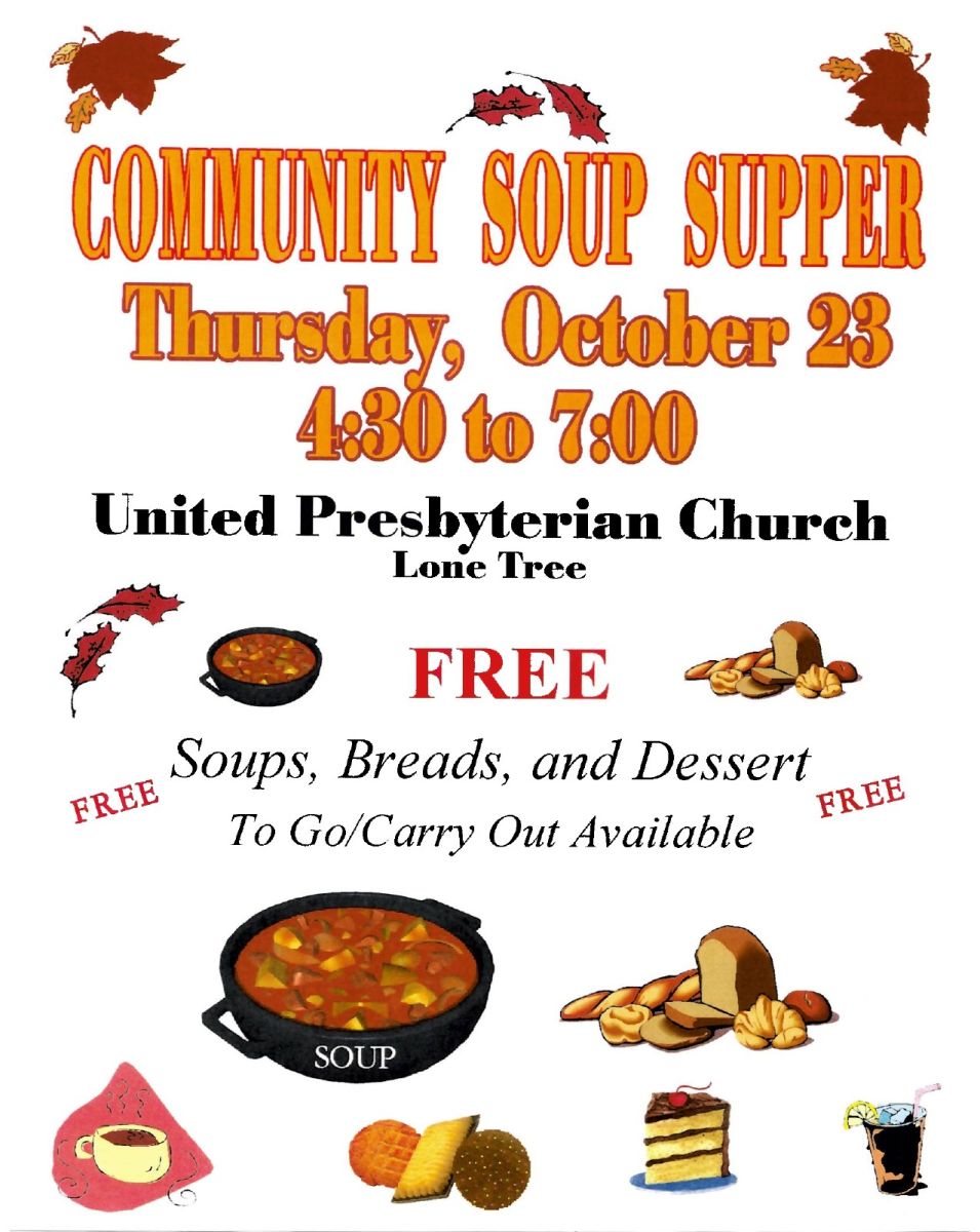 community soup supper flyer
