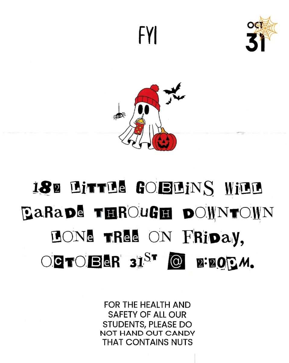 LTCSD Halloween parade flyer