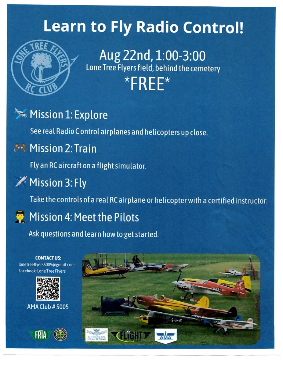 Learn to Fly Radio Control flyer