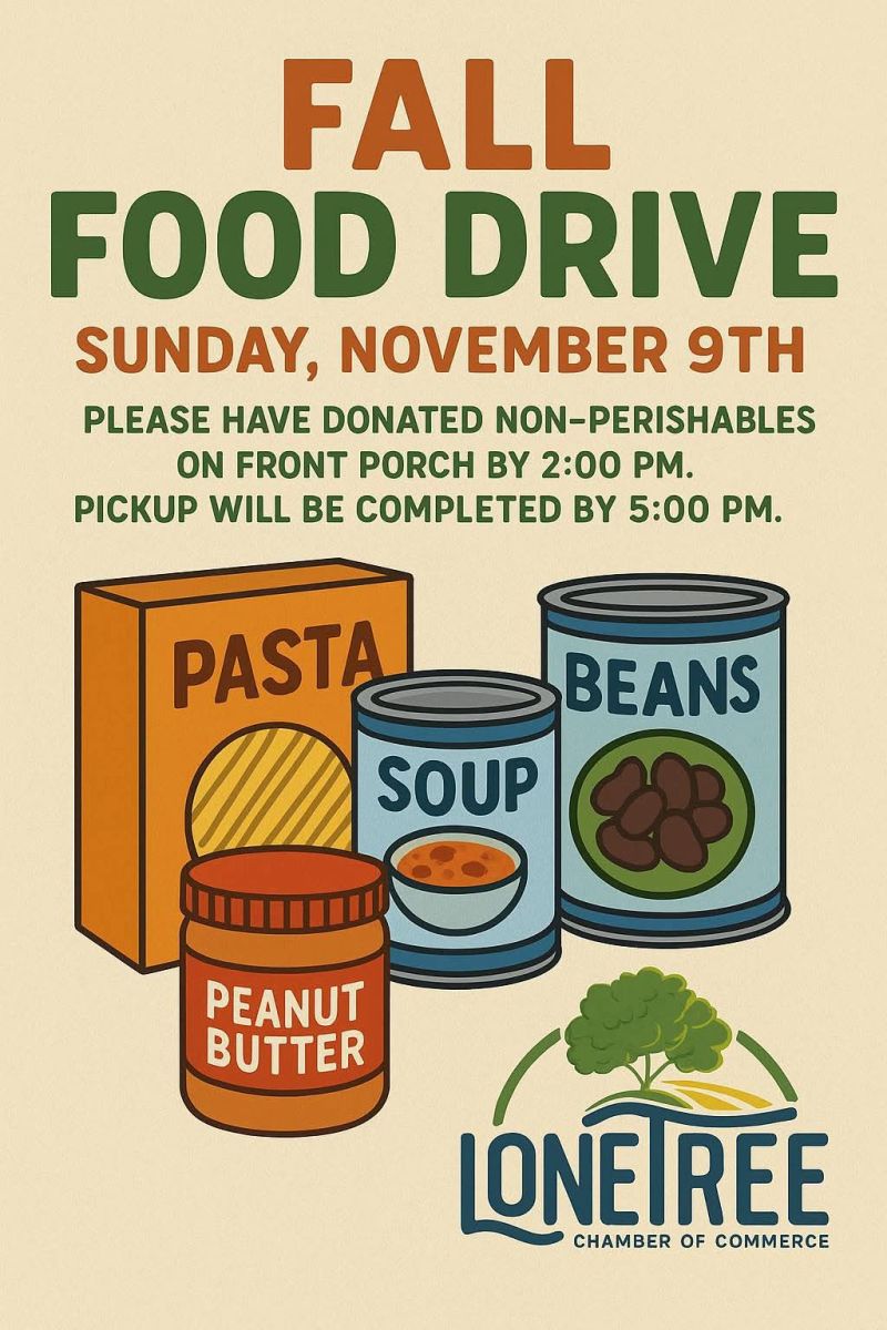 food drive flyer